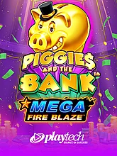 Mega Fire Blaze Piggies and the Bank